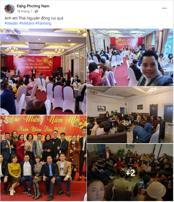 Nhà đầu tư Wedex.app tổ chức hội nghị tại Thái Nguyên